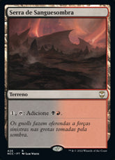 Serra de Sanguesombra / Shadowblood Ridge - Magic: The Gathering - MoxLand